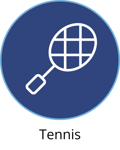 Tennis Navy Circle (png)